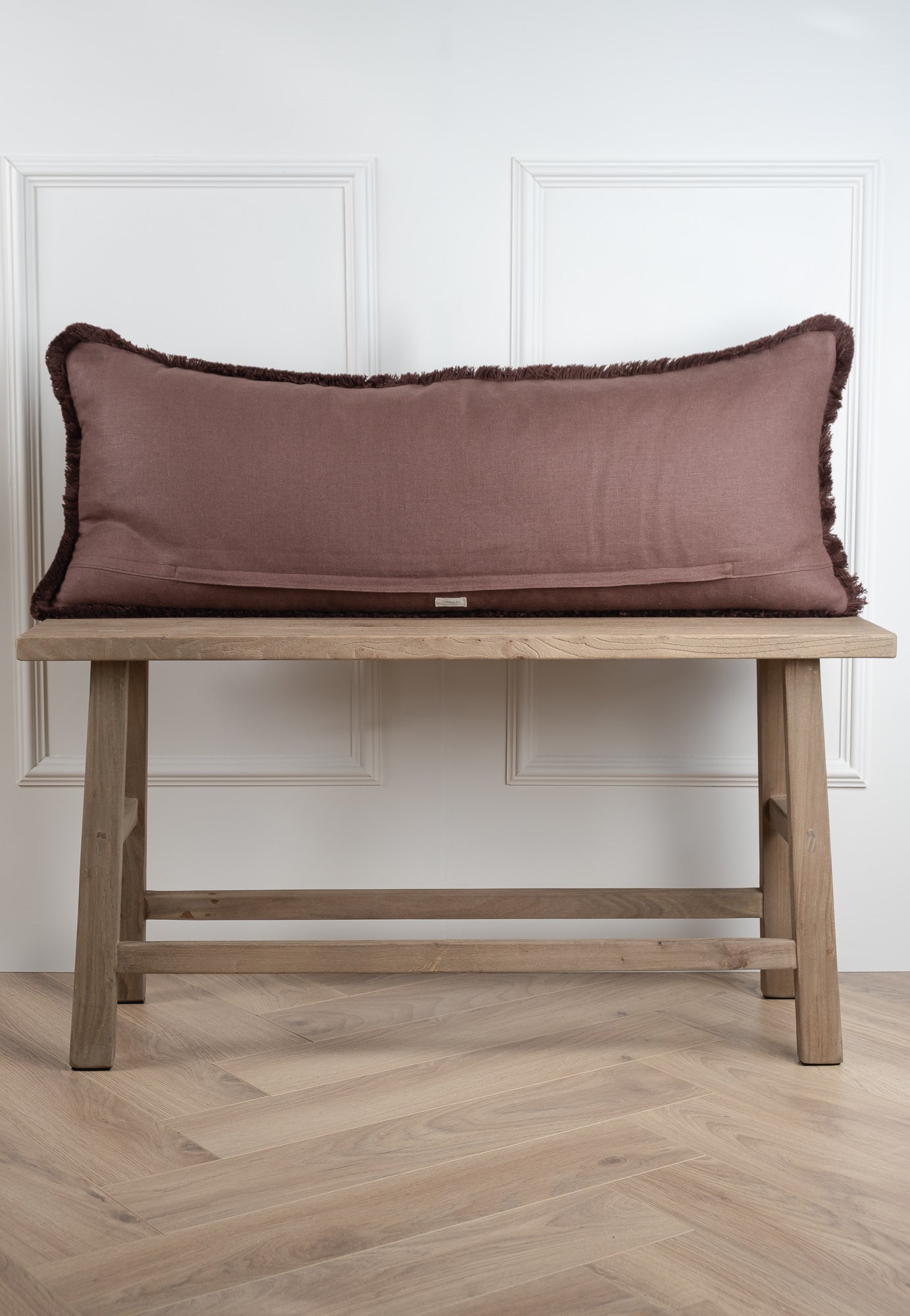 Chocolate Brown Lumbar Cushion