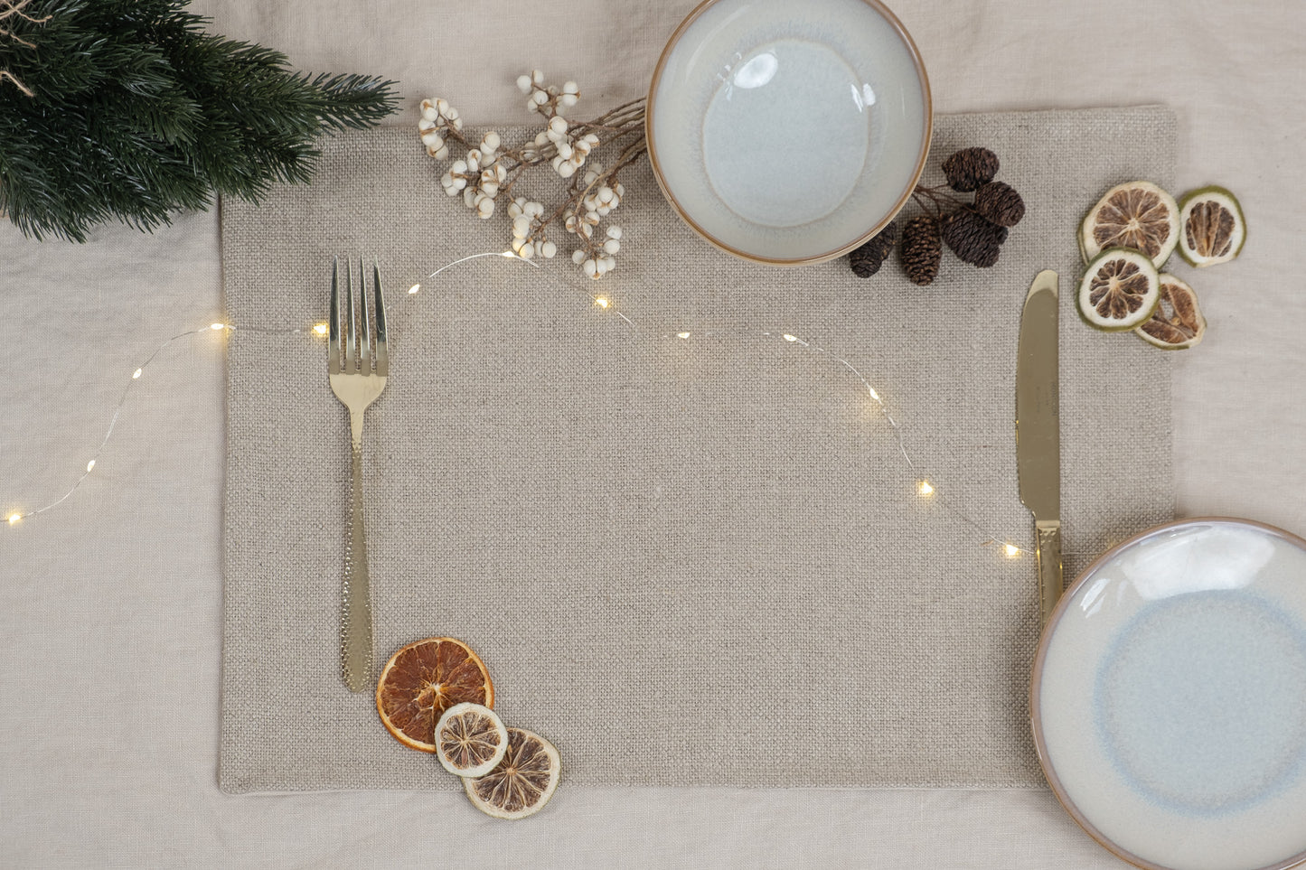 Éire Linen Placemat - Olive