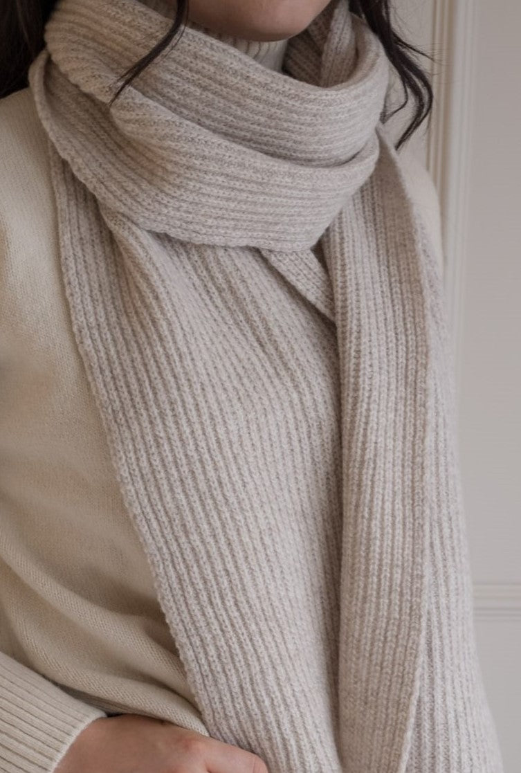 Sparrow Scarf - Bone