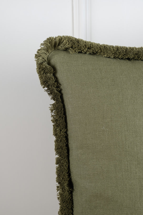 Deep Olive Cushion